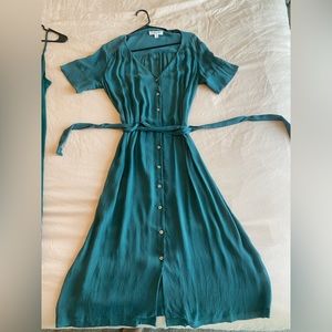 Amour Vert belted dress